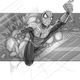 An unused storyboard for Sam Raimi’s cancelled Spider-Man 4 by artist Jeffrey Henderson. All Images: Courtesy of Jeffrey Henderson